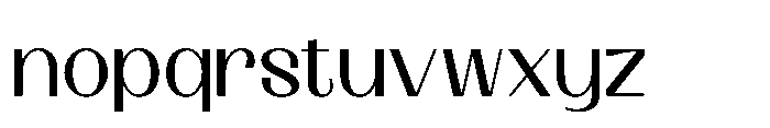 Gerbnio Didrak Regular Font LOWERCASE