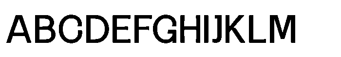 Gerbnio Regular Font UPPERCASE
