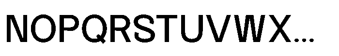 Gerbnio Regular Font UPPERCASE