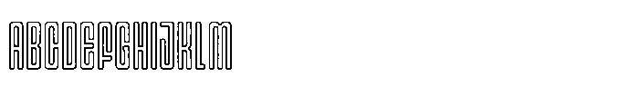 Gerebong Rough 23092025 JL Rough Outline Regular Font UPPERCASE