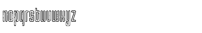 Gerebong Rough 23092025 JL Rough Outline Regular Font LOWERCASE