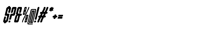 Gerebong Rough Gerebong Italic Font OTHER CHARS