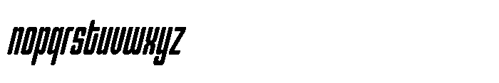 Gerebong Rough Gerebong Italic Font LOWERCASE