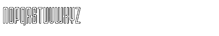 Gerebong Rough Gerebong Outline Regular Font UPPERCASE