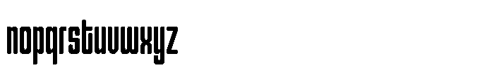 Gerebong Rough Gerebong Regular Font LOWERCASE