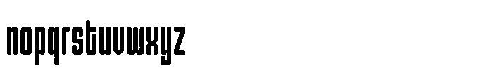 Gerebong Rough Regular Font LOWERCASE