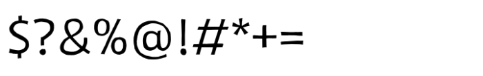 Geria Light Font OTHER CHARS
