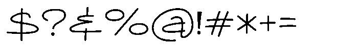 Gerllian Font OTHER CHARS