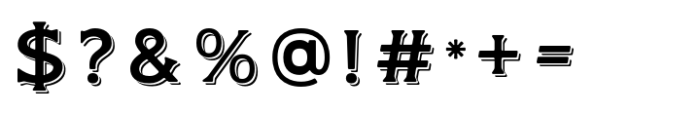 Germaine Shadow-Regular Font OTHER CHARS
