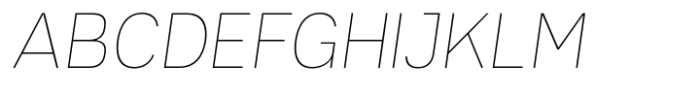 Germalt Alt Thin Italic Font UPPERCASE