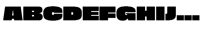 Gero Font UPPERCASE