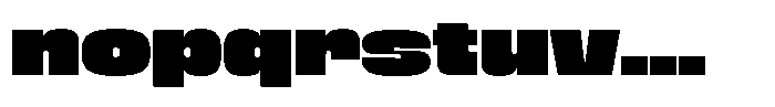 Gero Font LOWERCASE