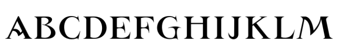 Gersio Regular Font LOWERCASE