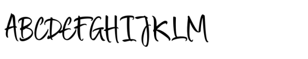 Gersival Script Font UPPERCASE