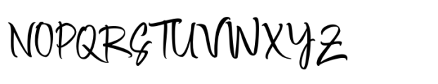Gersival Script Font UPPERCASE