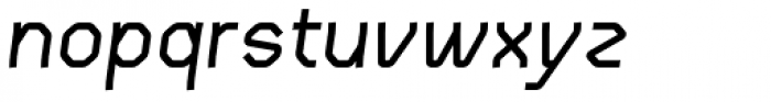 Gerusa ExtraBold Italic Font LOWERCASE