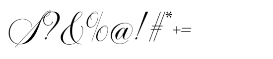 Gervia Font Duo Script Pro Font OTHER CHARS