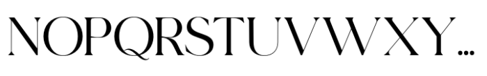 Gervia Font Duo Serif Regular Font UPPERCASE