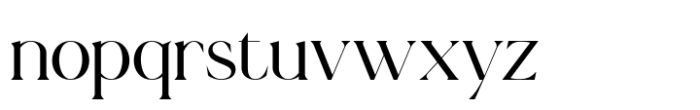 Gervia Font Duo Serif Regular Font LOWERCASE