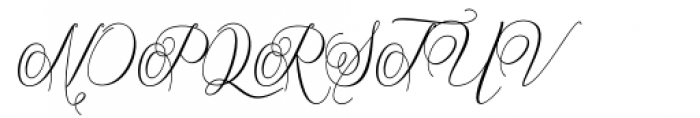 Geryline Regular Font UPPERCASE