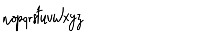 Geryth Bold Font LOWERCASE