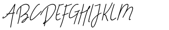 Geryth Italic Font UPPERCASE