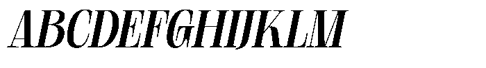 Geshing Bold Italic Font UPPERCASE