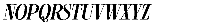 Geshing Bold Italic Font UPPERCASE