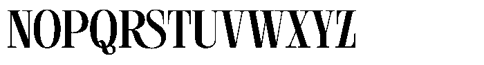 Geshing Bold Font UPPERCASE
