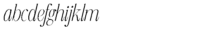 Geshing Extra Light Italic FONT