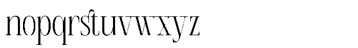 Geshing Light Font LOWERCASE
