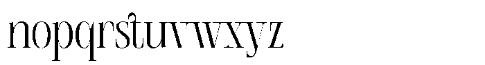 Geshing Regular Font LOWERCASE