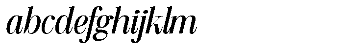 Geshing Semi Bold Italic FONT