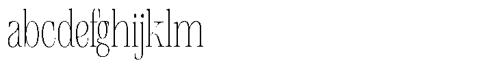 Geshing Thin FONT