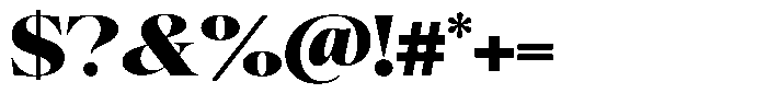 Gestalo Black Font OTHER CHARS