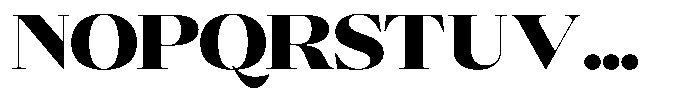 Gestalo Black Font UPPERCASE