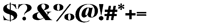 Gestalo Extra Bold Font OTHER CHARS