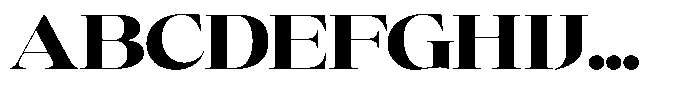 Gestalo Extra Bold Font UPPERCASE