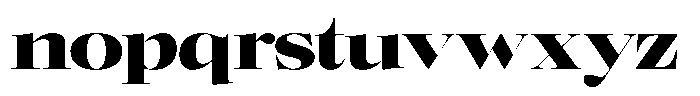 Gestalo Extra Bold Font LOWERCASE