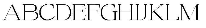 Gestalo Extra Light Font UPPERCASE