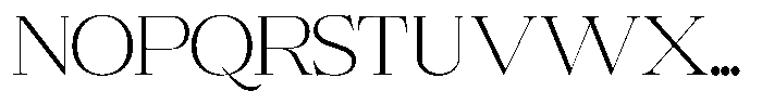 Gestalo Extra Light Font UPPERCASE