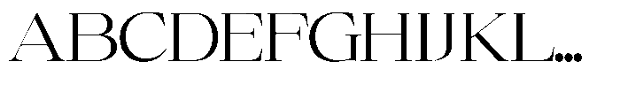 Gestalo Light Font UPPERCASE