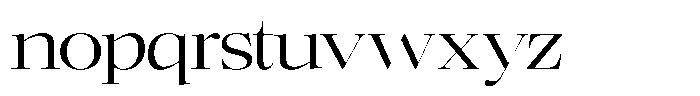Gestalo Light Font LOWERCASE
