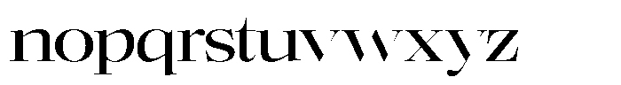 Gestalo Regular Font LOWERCASE