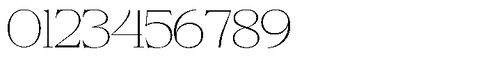 Gestalo Thin Font OTHER CHARS