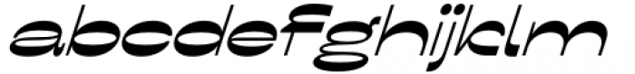 Gesto Italic Font LOWERCASE