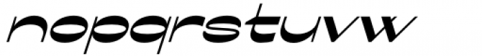 Gesto Italic Font LOWERCASE