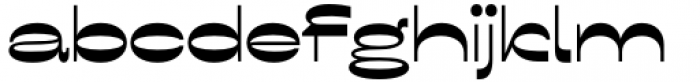 Gesto Regular Font LOWERCASE