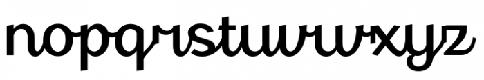 Gestura Medium Font LOWERCASE