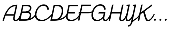 Gestura Oblique Variable Font UPPERCASE